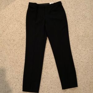 Alfani Womens Straight Pants, 8P, Black, NWT